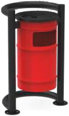 PM 04 Metal Çöp Kovası — Çöp Kovaları, Park Misa katalog görseli