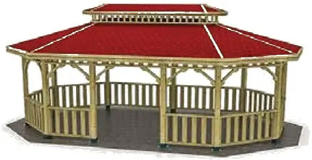 KM 12 Gazebo — Kameriye ve Gazebolar katalog görseli