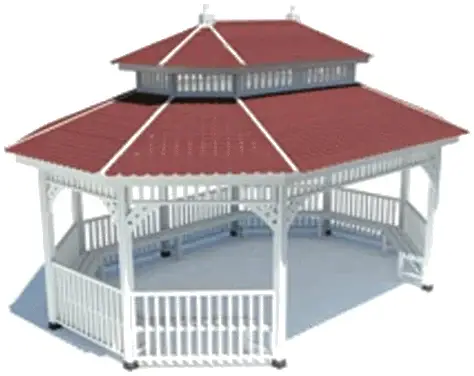 KM 13 Lüks Gazebo — Kameriye ve Gazebolar katalog görseli