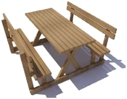 PM 03 Piknik Masası — Piknik Masaları katalog görseli